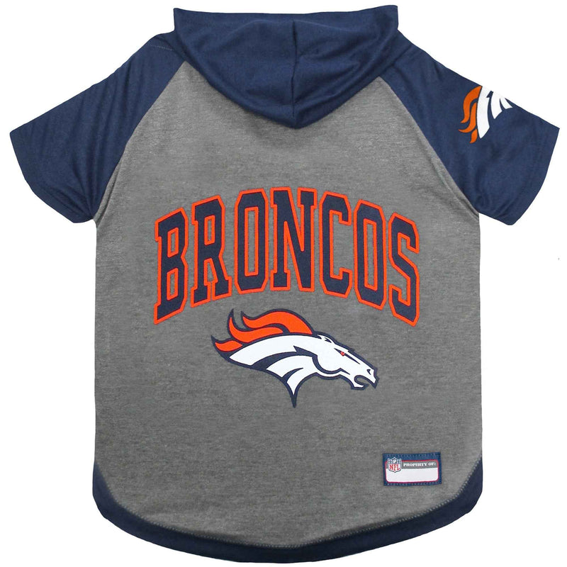 NFL Denver Broncos Hooded Dog T-Shirt