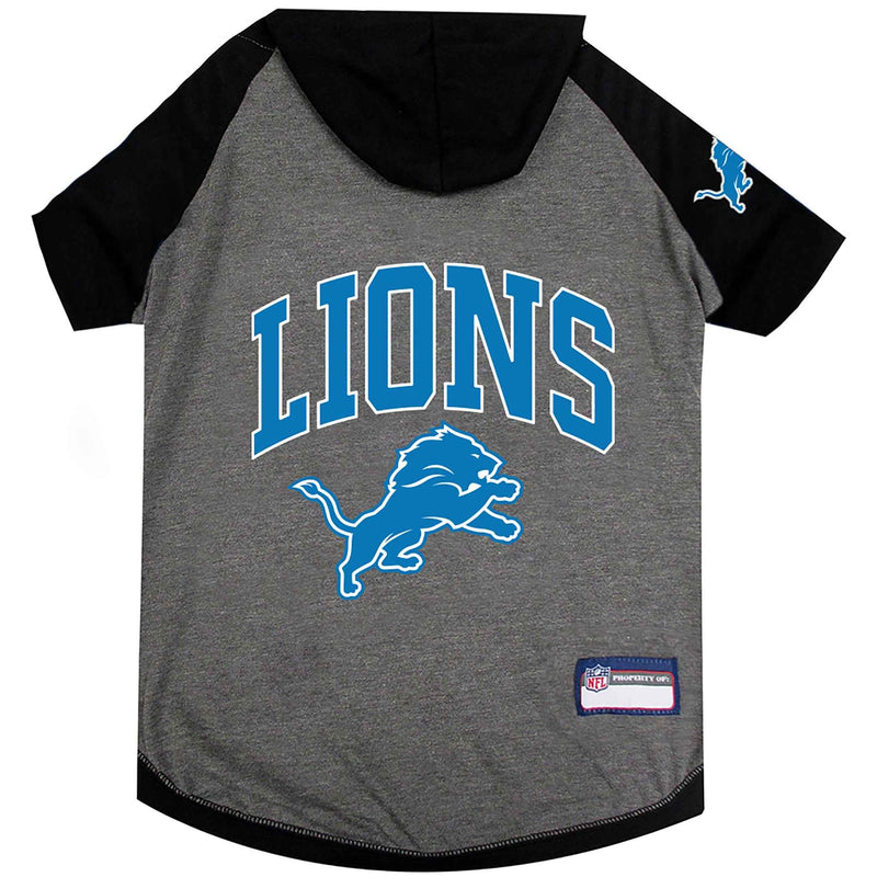 NFL Detroit Lions Hooded Dog T-Shirt