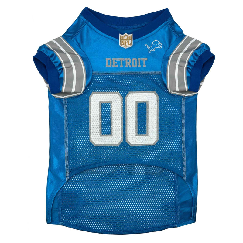 NFL Detroit Lions Striped Mesh Pet Jersey