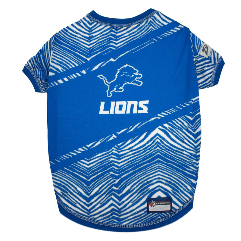 NFL Detroit Lions Zubaz Dog T-Shirt