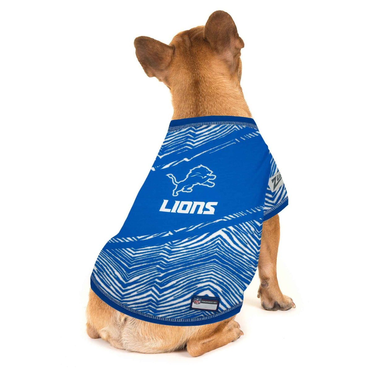NFL Detroit Lions Zubaz Dog T-Shirt