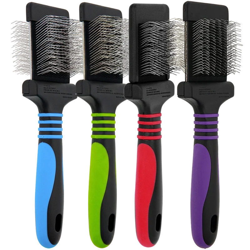 Dog Fashion Spa Set of 4 Mini Slicker Brushes