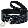 Dog Leash - Constellations Scattered Midnight Blue/White