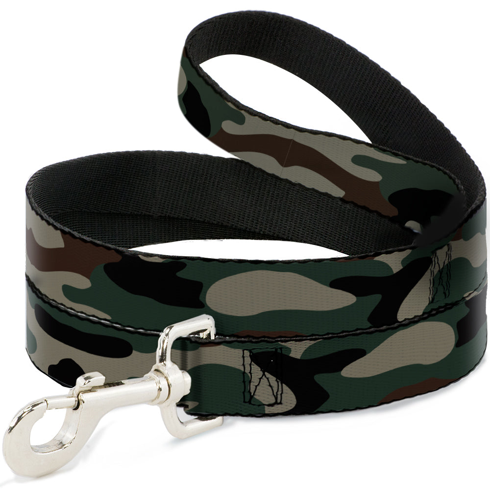 Dog Leash - Camo Olive3 - HT Animal Supply