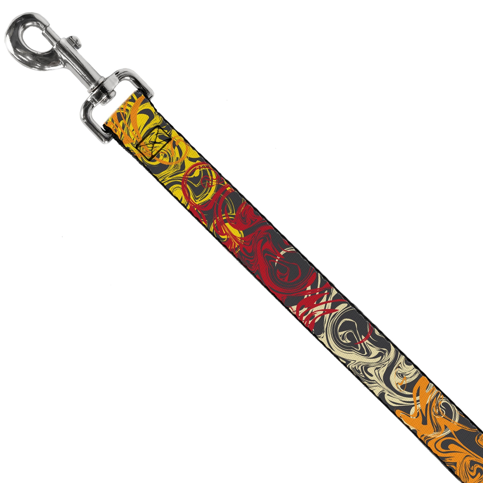 Dog Leash - Swirl Mix Gray/Multi Color - HT Animal Supply