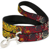 Dog Leash - Swirl Mix Gray/Multi Color