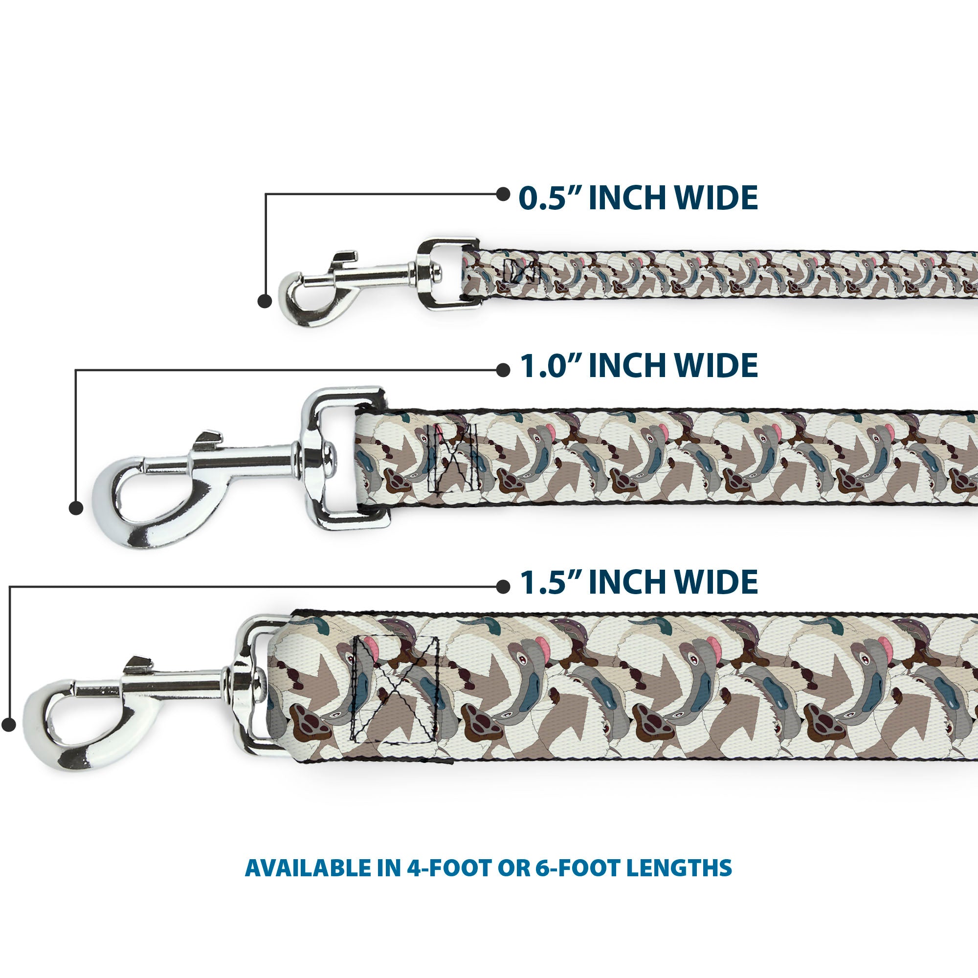 Dog Leash - Avatar the Last Airbender Appa Pose Stacked