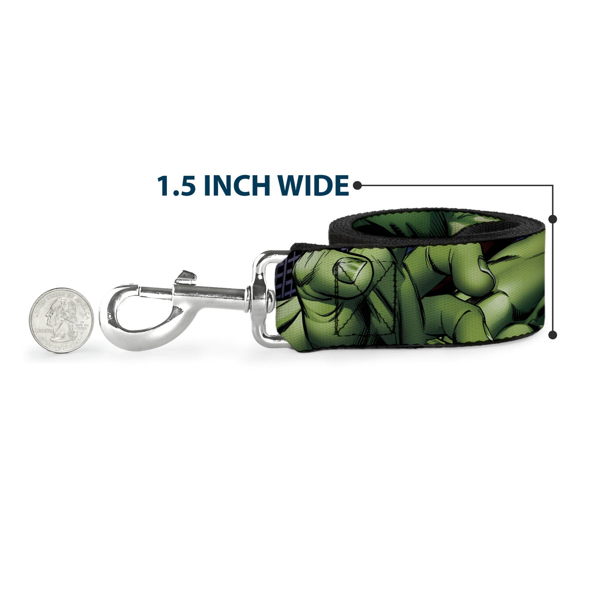 Dog Leash - Marvel Hulk CLOSE-UP Poses 