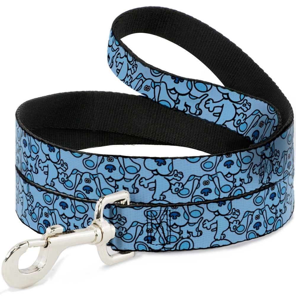Dog Leash - Blues Clues Blue Poses Scattered Blues 