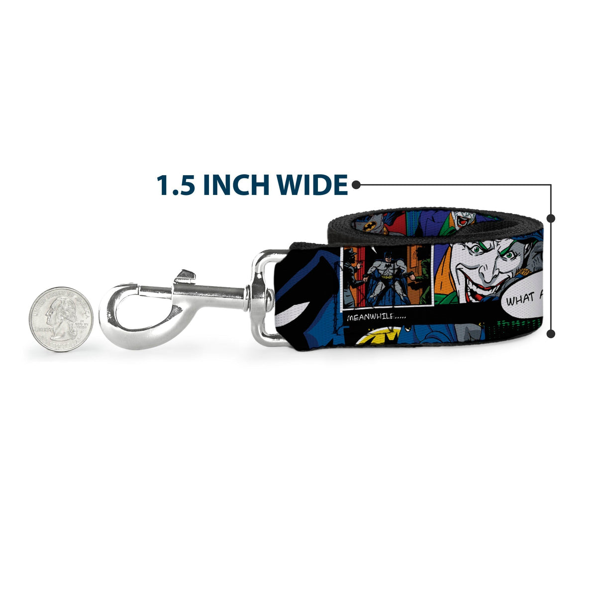 Dog Leash - Batman & Joker Comic Strip 