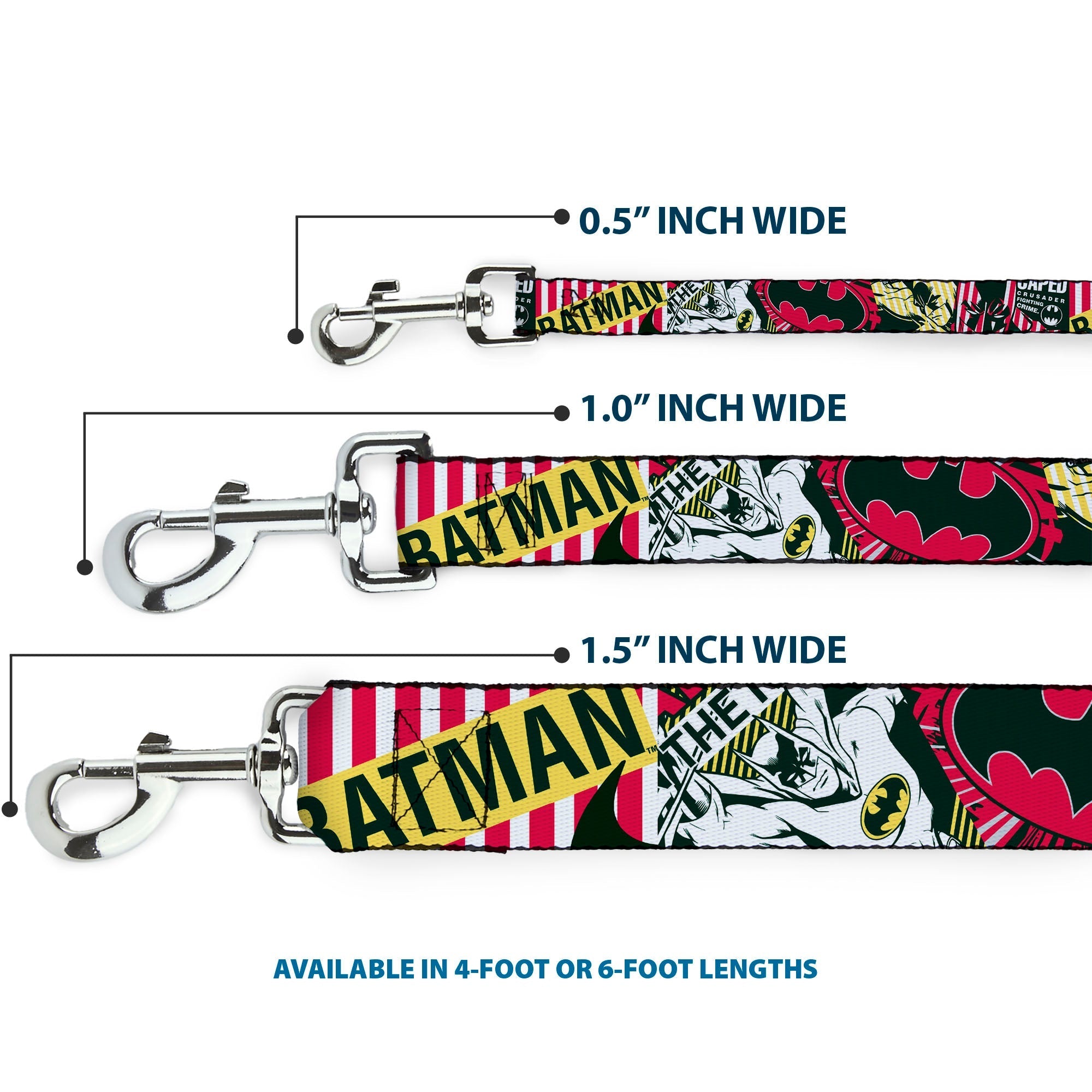 Dog Leash - Batman Caped Crusader