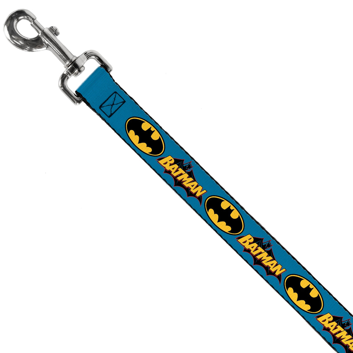 Dog Leash - Vintage Batman Logo & Bat Signal Blue 
