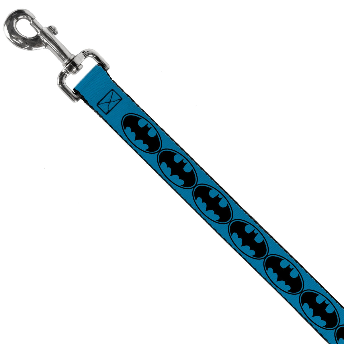 Dog Leash - Bat Signal-3 Blue/Black/Blue 