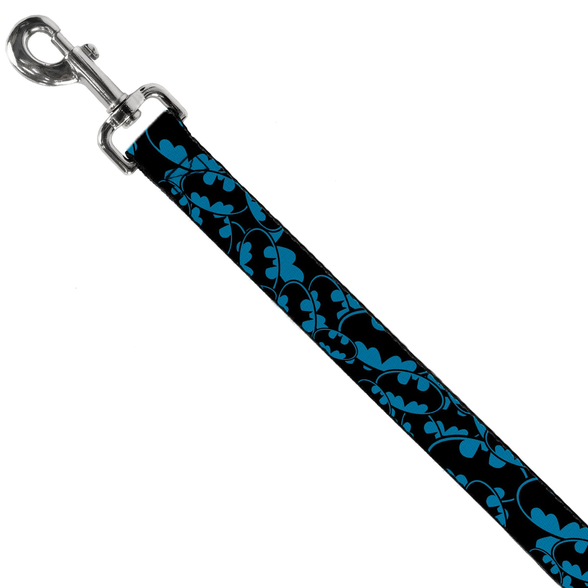 Dog Leash - Bat Signals Stacked Blue/Black 