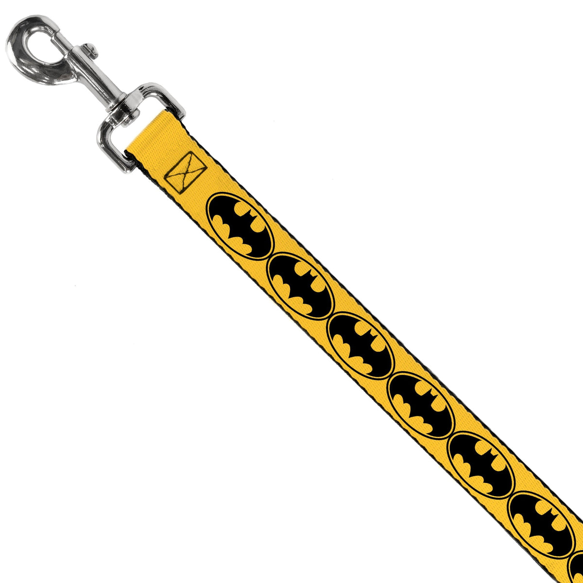 Dog Leash - Bat Signal-3 Yellow/Black/Yellow 