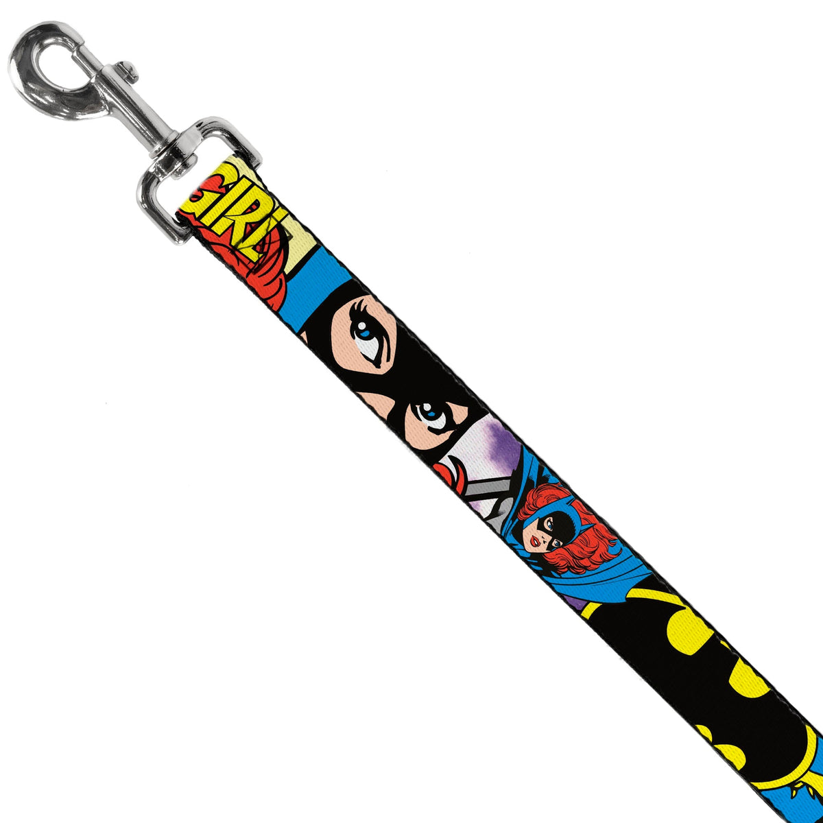 Dog Leash - BATGIRL in Action w/Face CLOSE-UP 