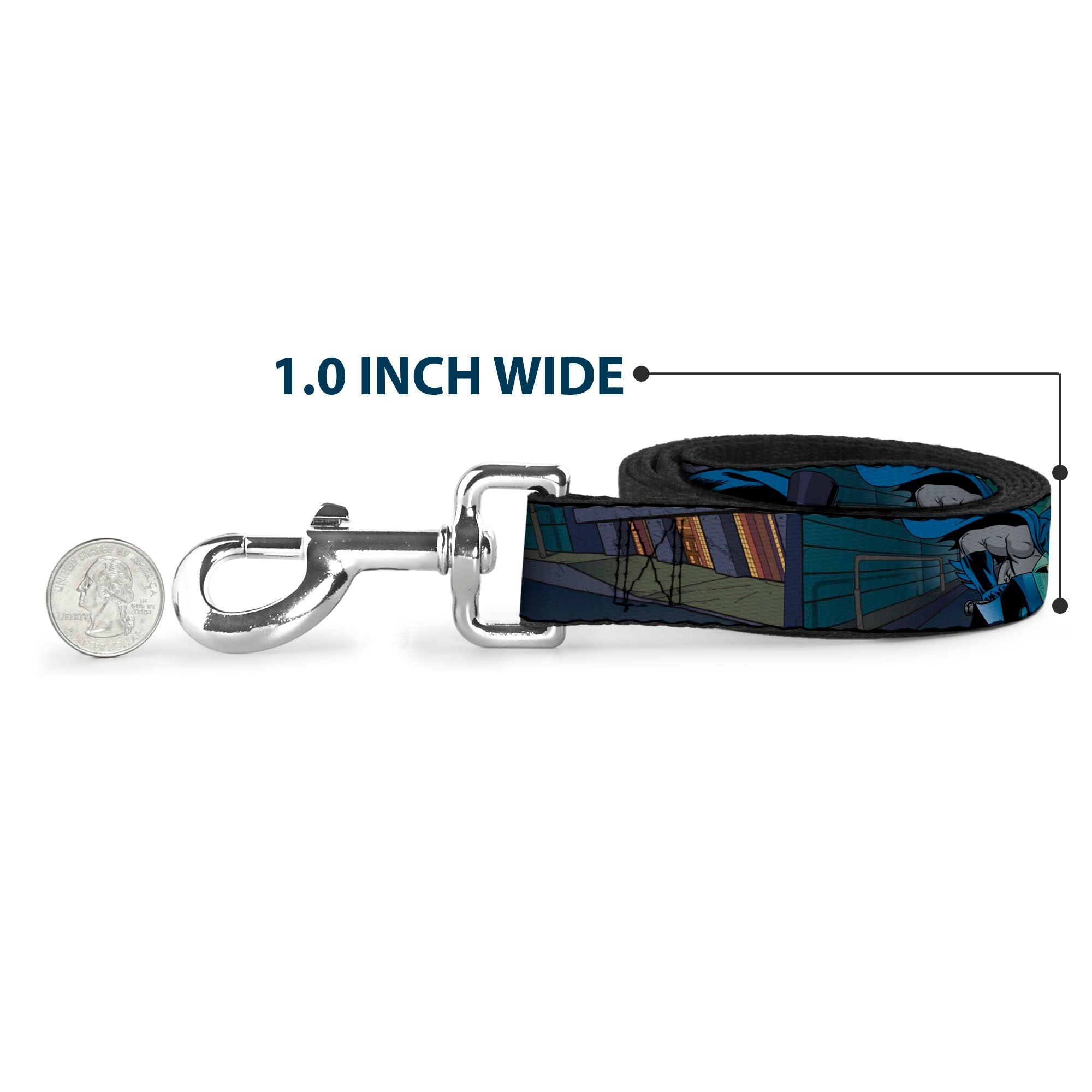 Dog Leash - Batman Battling Villains in Tunnel 