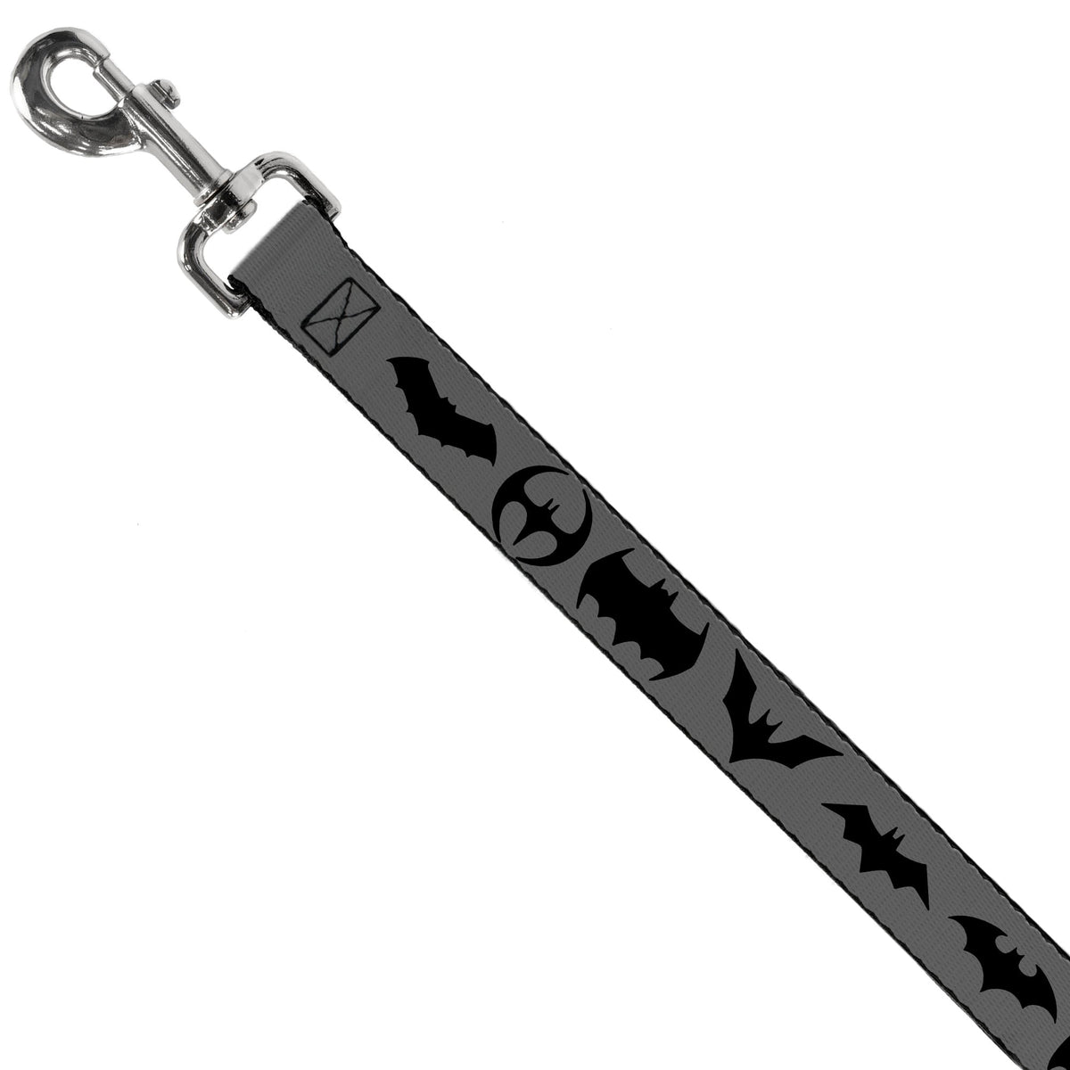 Dog Leash - Bat Logo Transitions Gray/Black 