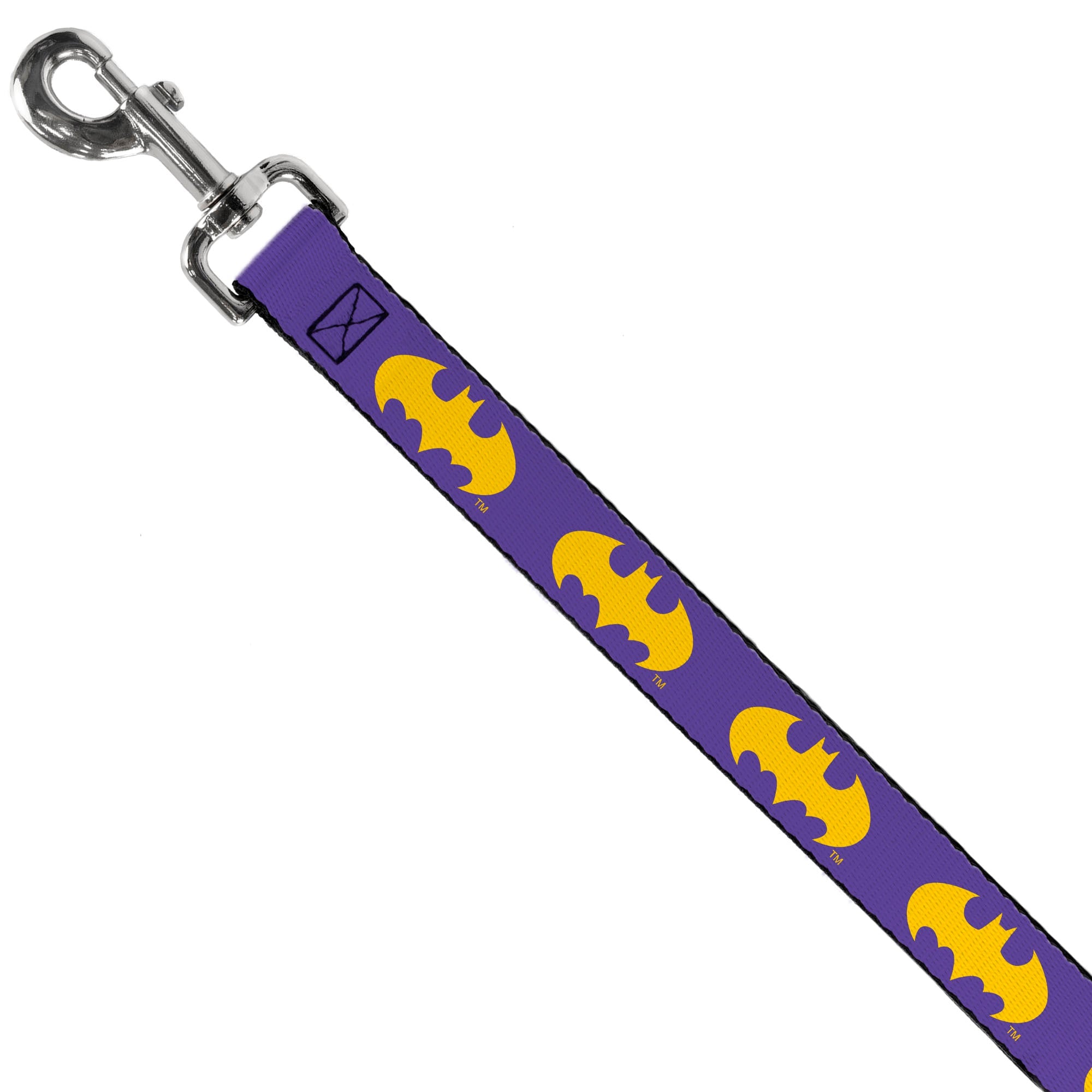 Dog Leash - Batman Signal Purple/Yellow - HT Animal Supply