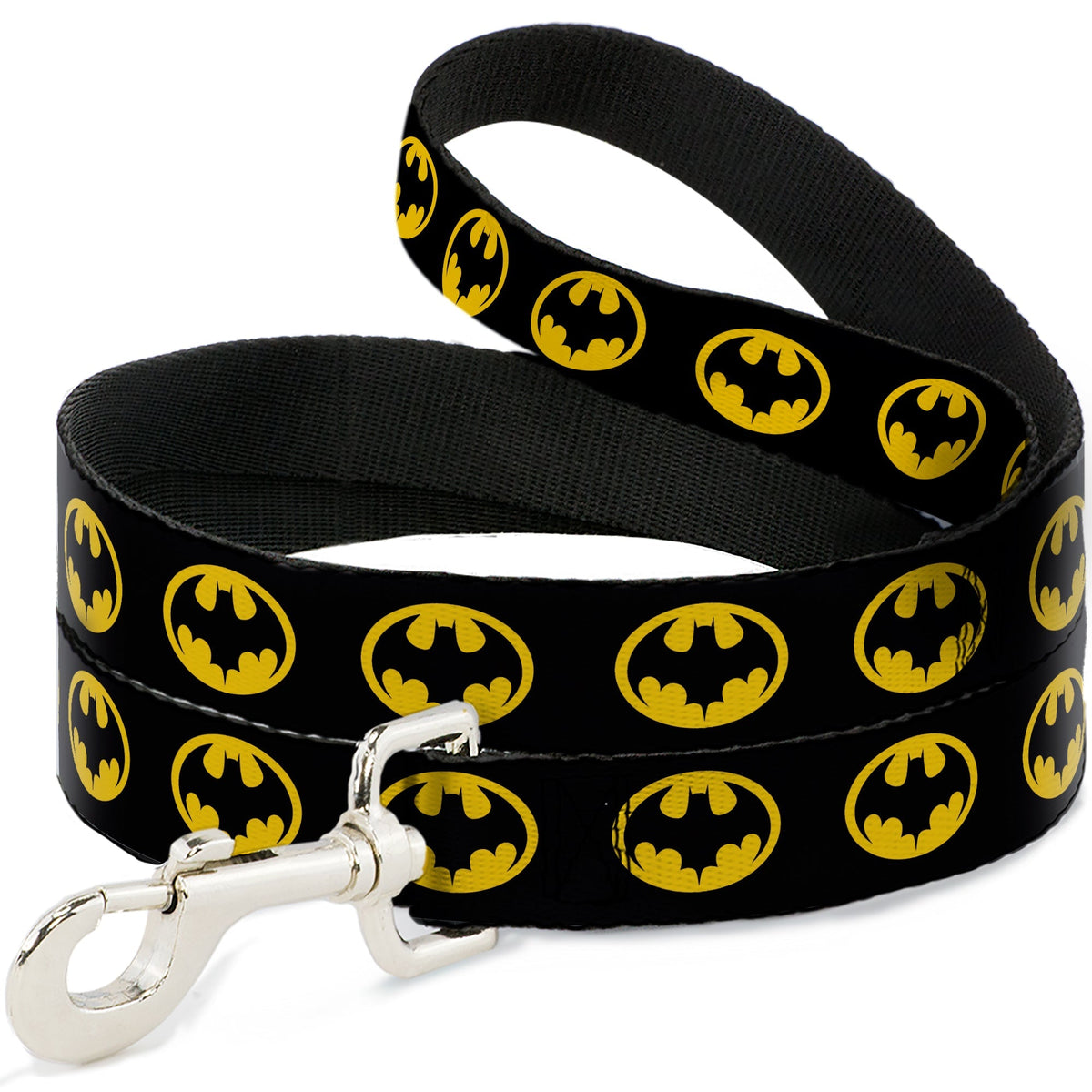 Dog Leash - Batman 1989 Logo Black/Yellow 