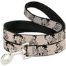 Dog Leash - Betty Boop Biker Betty Poses Beige/Black