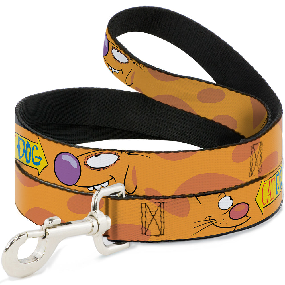 Dog Leash - CatDog Stretch/CATDOG Logo 