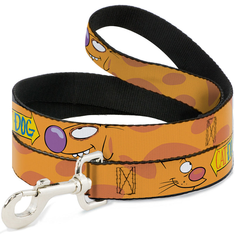 Dog Leash - CatDog Stretch/CATDOG Logo 