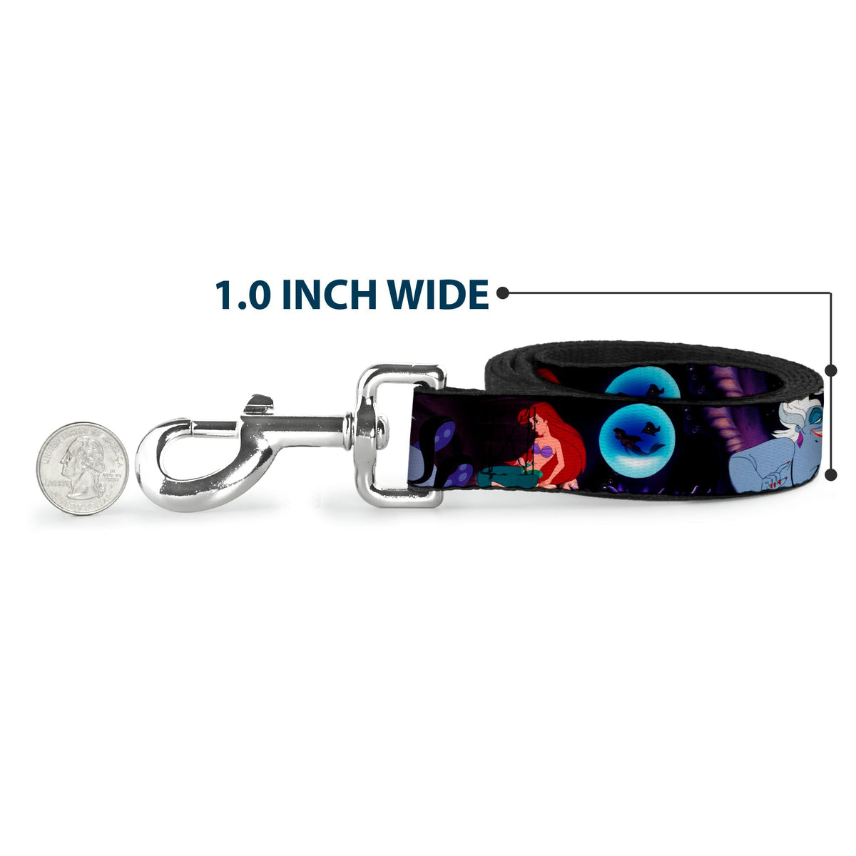 Dog Leash - The Little Mermaid Ariel & Ursula Scenes 