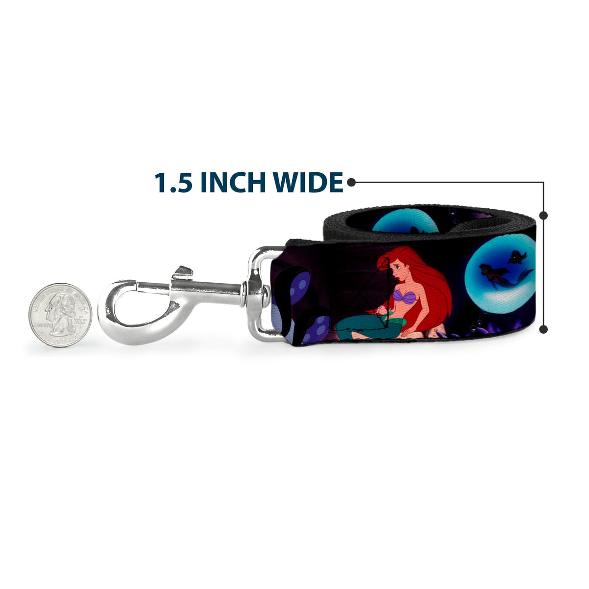 Dog Leash - The Little Mermaid Ariel & Ursula Scenes 