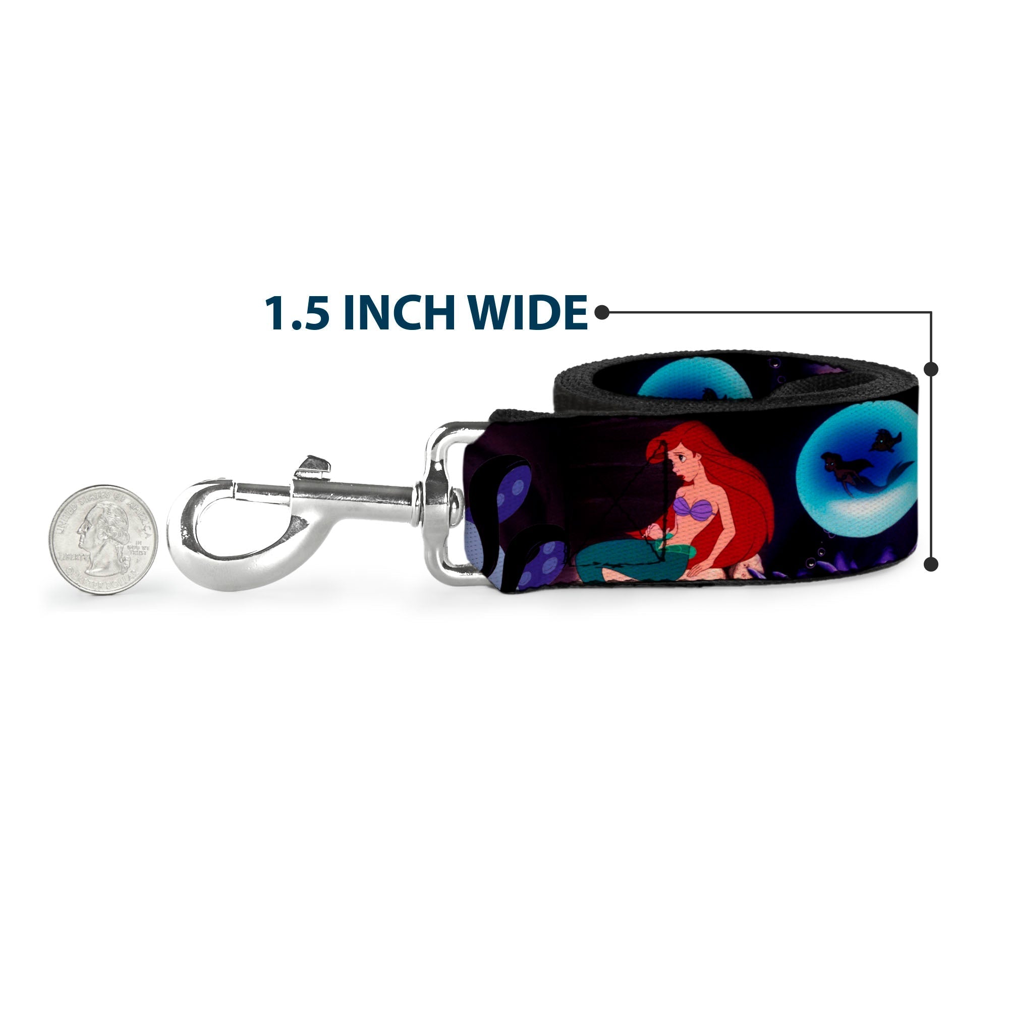 Dog Leash - The Little Mermaid Ariel & Ursula Scenes 