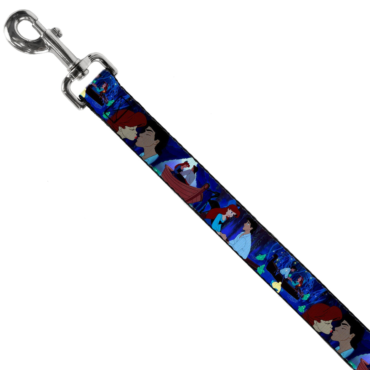 Dog Leash - Tinker Bell Poses Purple/Pink Fade 
