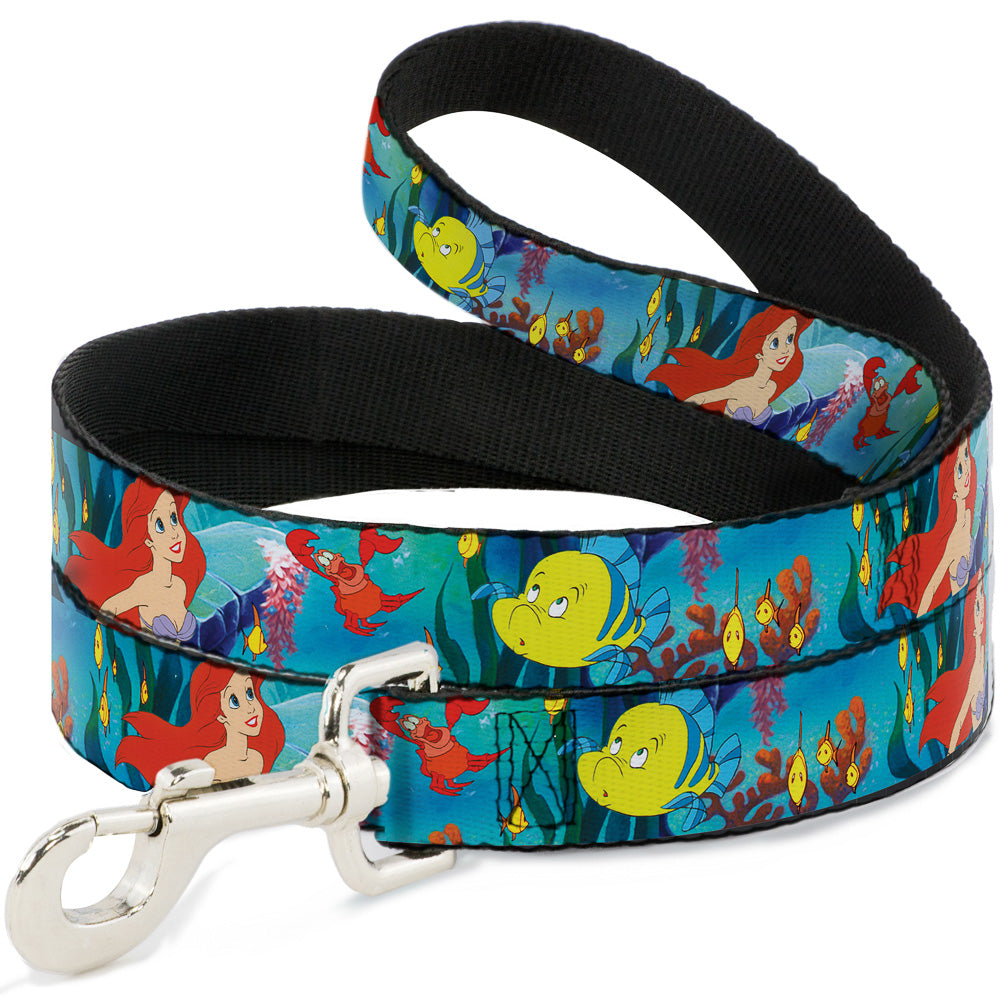 Dog Leash - Ariel, Sebastian & Flounder Scene 