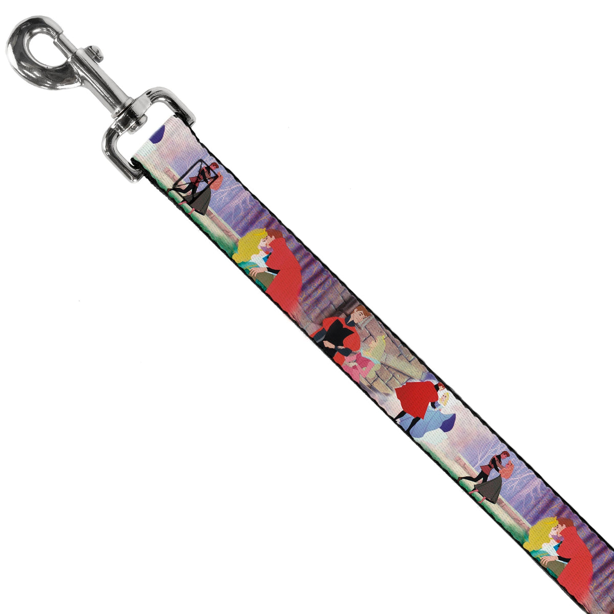 Dog Leash - Beauty & the Beast Stained Glass Scenes 