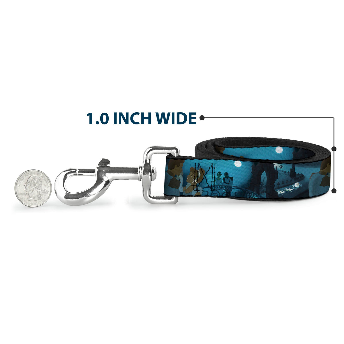 Dog Leash - Cinderella Transformation Blue Fade 