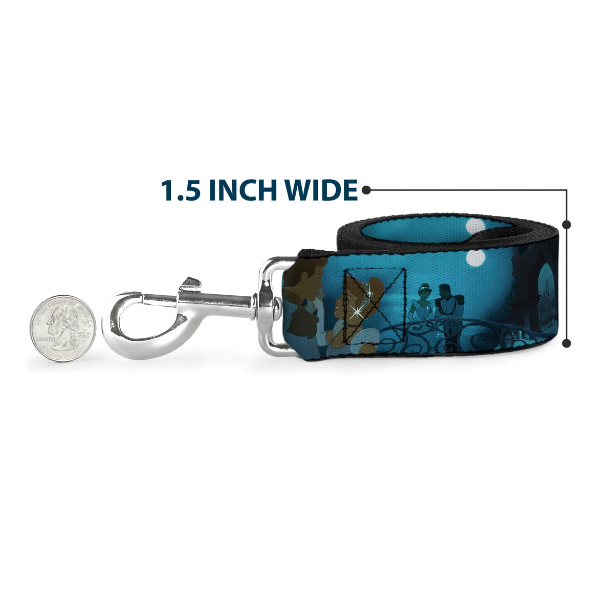 Dog Leash - Cinderella Transformation Blue Fade 