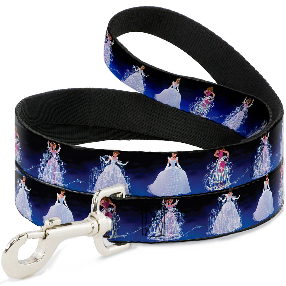 Dog Leash - Cinderella Transformation Blue Fade 