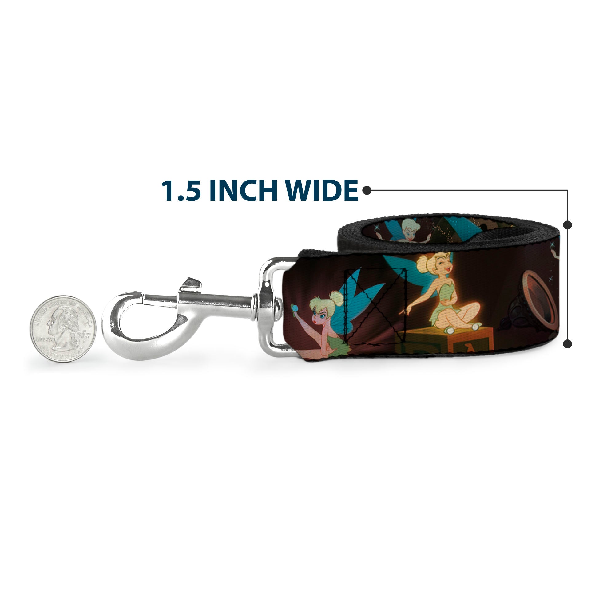 Dog Leash - TINK LUXE Sketch Black/Multi Neon 