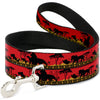 Dog Leash - Mufasa & Simba JUST CANT WAIT TO BE KING/Family Silhouette