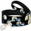 Buckle-Down Disney The Nightmare Before Christmas Jack & Sally Moon Scenes Dog Leash