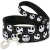 Buckle-Down Disney The Nightmare Before Christmas Jack Expressions Gray Dog Leash