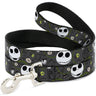 Dog Leash - NBC Jack Expressions/Halloween Elements Gray
