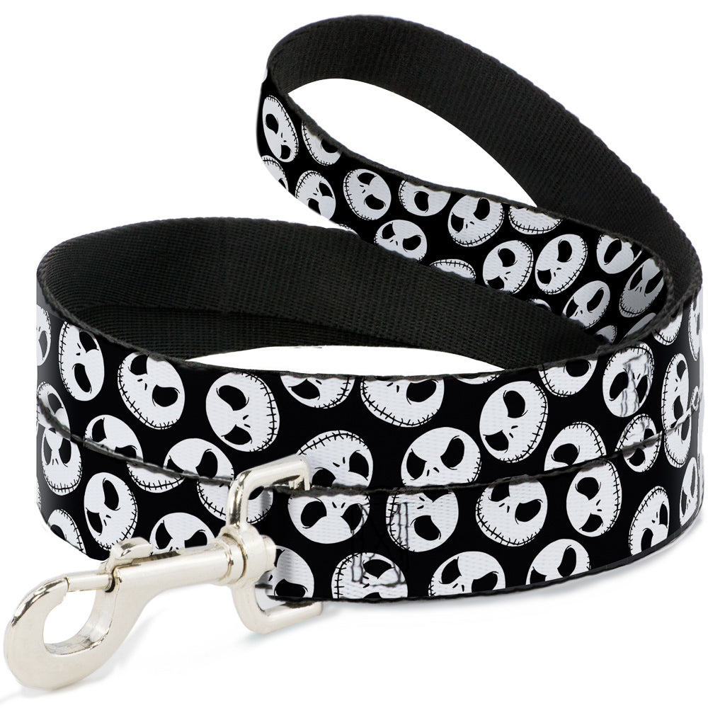 Dog Leash - NBC Jack Expressions Scattered Black/White 