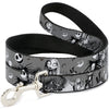 Buckle-Down Disney The Nightmare Before Christmas Jack & Sally Cemetery Scene Dog Leash