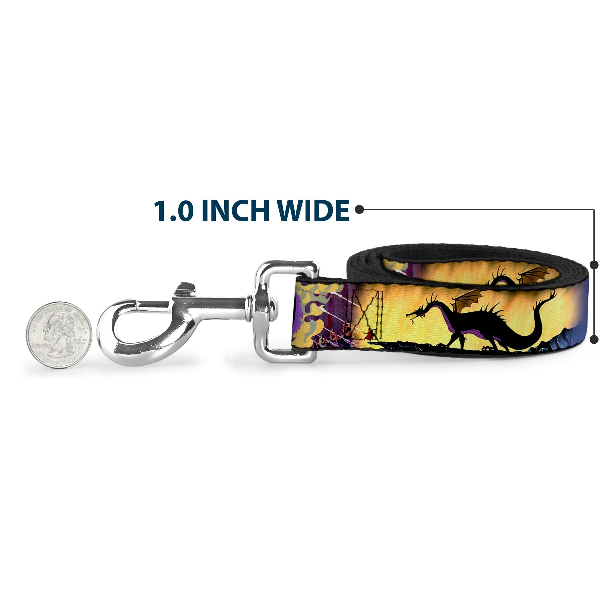 Dog Leash - Maleficent Poses 