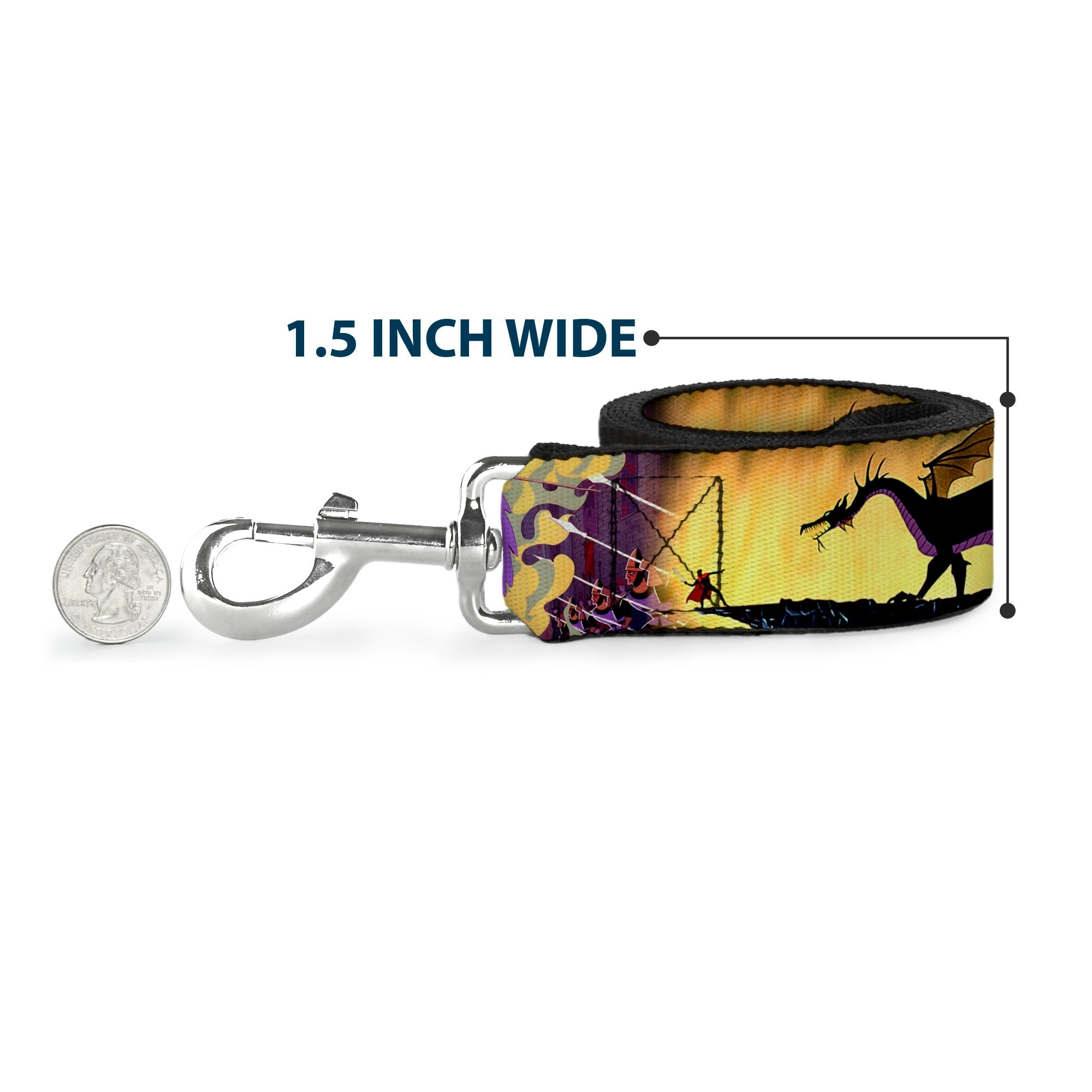 Dog Leash - Maleficent Poses 