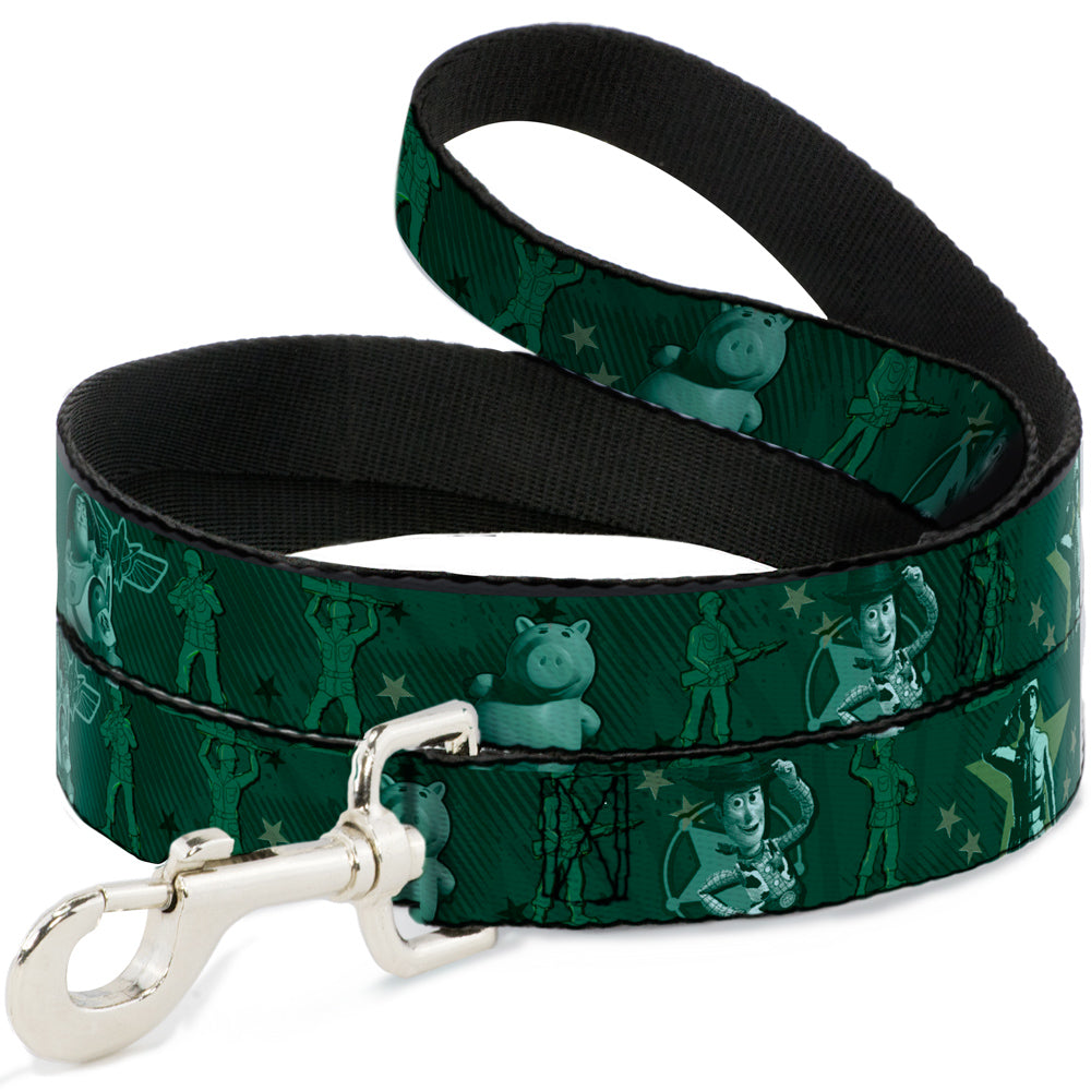 Dog Leash - Woody & Friends KEEP CALM & REACH FOR THE SKY Blues 