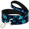 Buckle-Down Disney Aladdin & Jasmine Silhouette a Whole New World Dog Leash