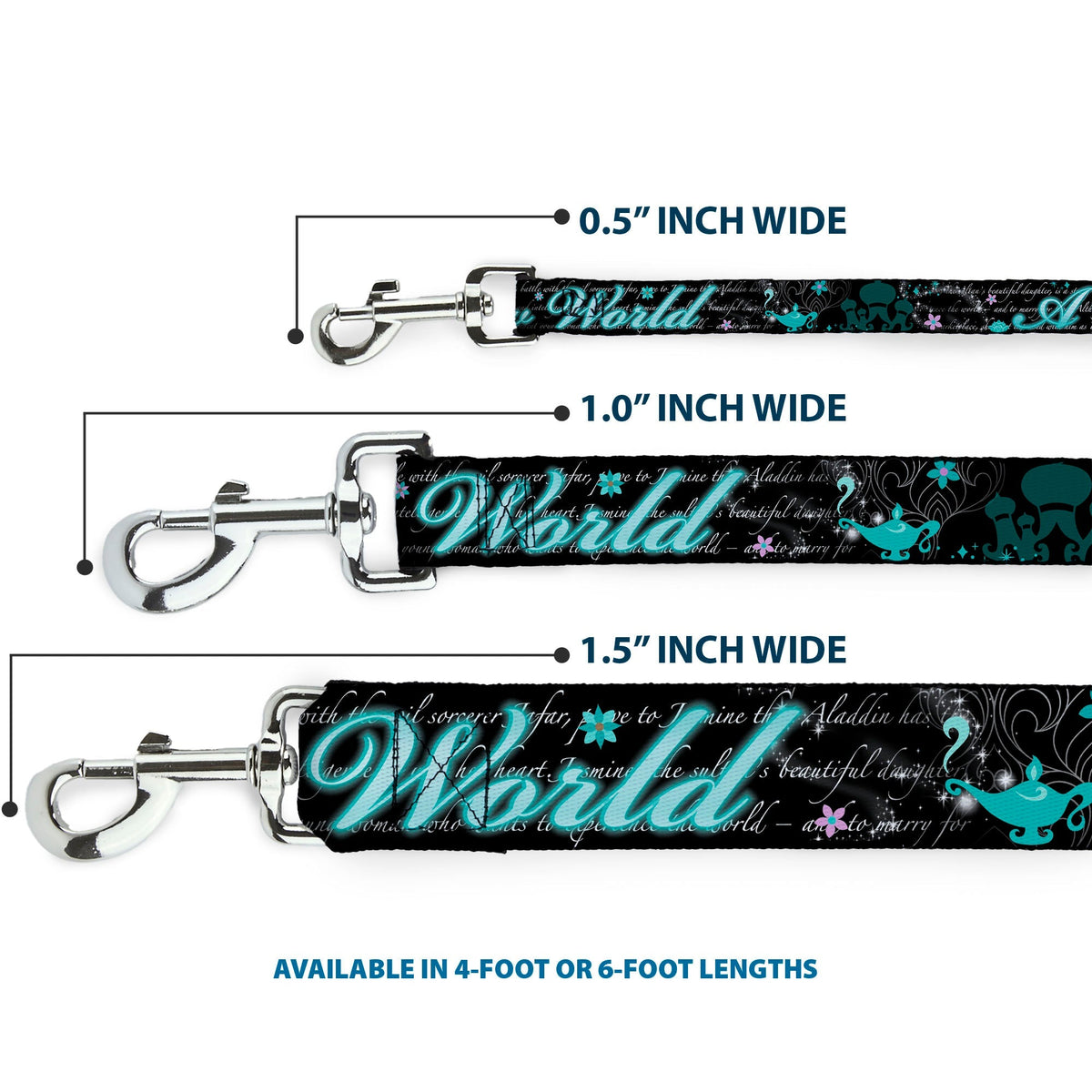 Dog Leash - Aladdin A WHOLE NEW WORLD/Story Script 