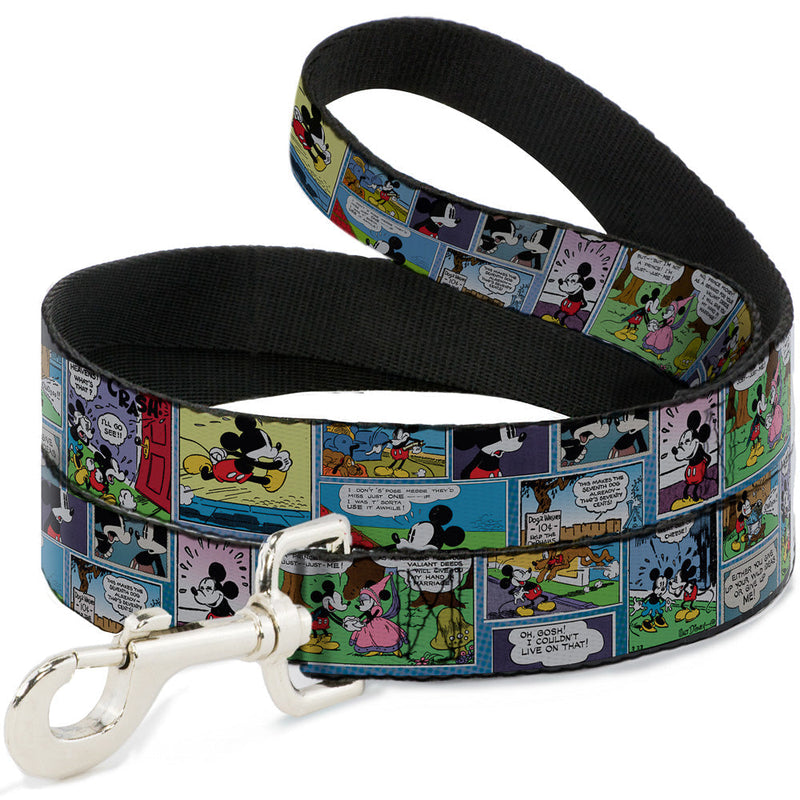 Dog Leash - Mickey & Minnie Comic Strip 