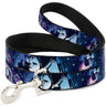 Dog Leash - Buzz Lightyear Poses Galaxy Blues